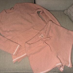 Barefoot Dreams Pink Cozy Lounge Set